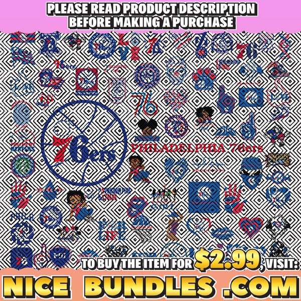 81 Files Philadelphia-76ers Team Bundles Svg, Philadelphia-76ers svg, N-B-A Teams Svg, N-B-A Svg, Png, Dxf, Eps, Instant Download