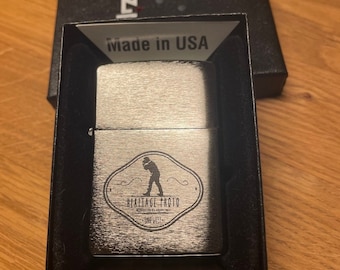 Encendedor de gasolina Zippo con grabado