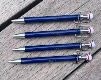 Ballpoint pen &quot;clip closure&quot; engraved