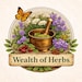 Wealthofherbs store logo