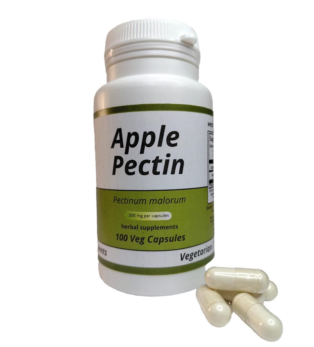 Apple Pectin 500mg Vegetarian Capsules - Etsy