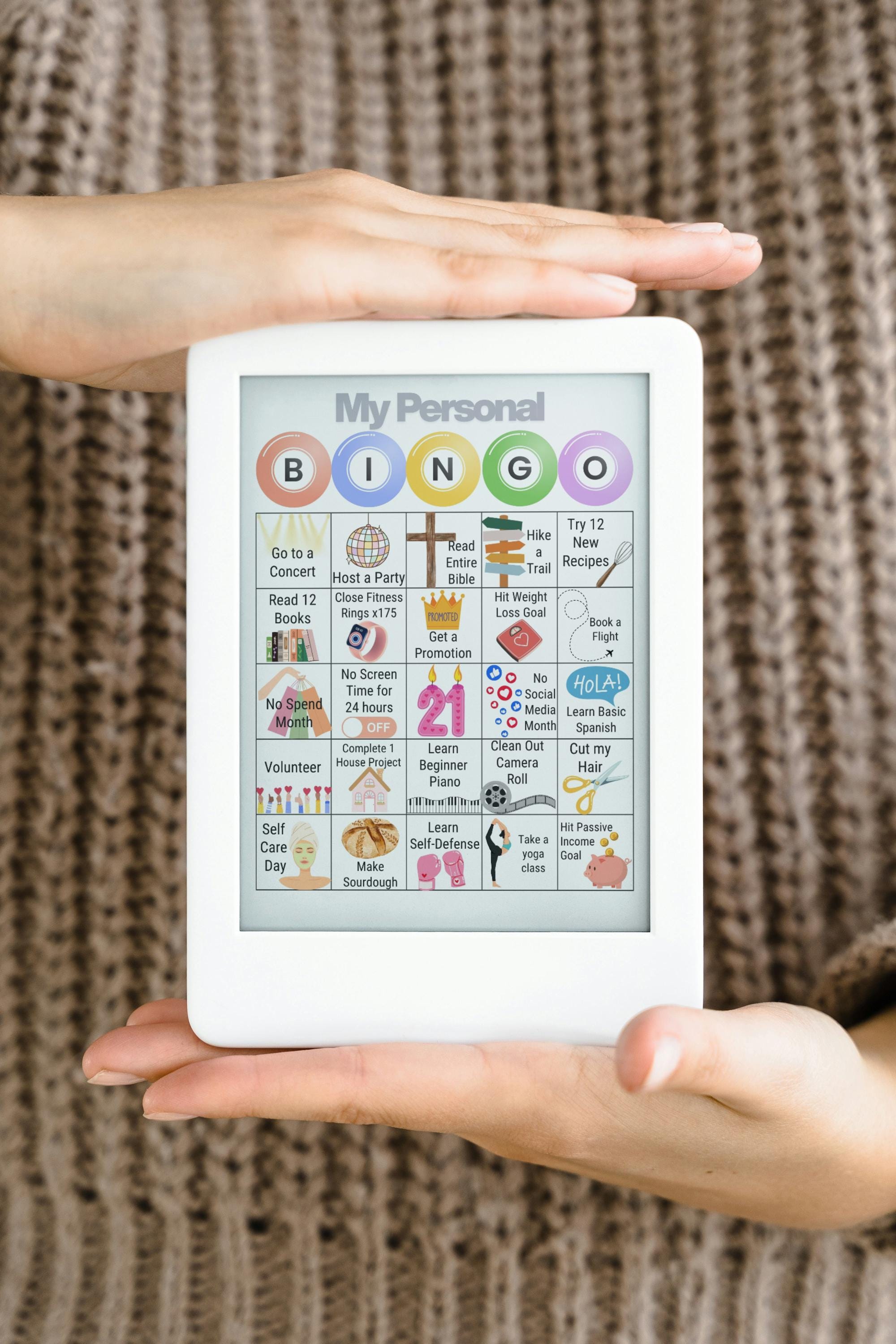 Editable Bingo Card Template | Printable Instant Download - Etsy