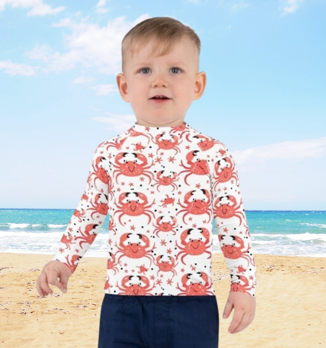 Pattern Rash Guard Kids Swim and Sun Kids Rash Guard, Unique Custom Patterns - Etsy
