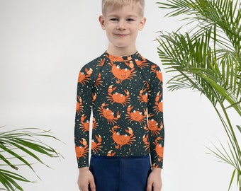 Rash Guard per bambini da nuoto e sole, modelli personalizzati unici