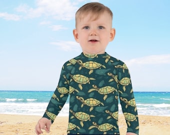 Rashguard Kids Swim and Sun, motifs personnalisés uniques