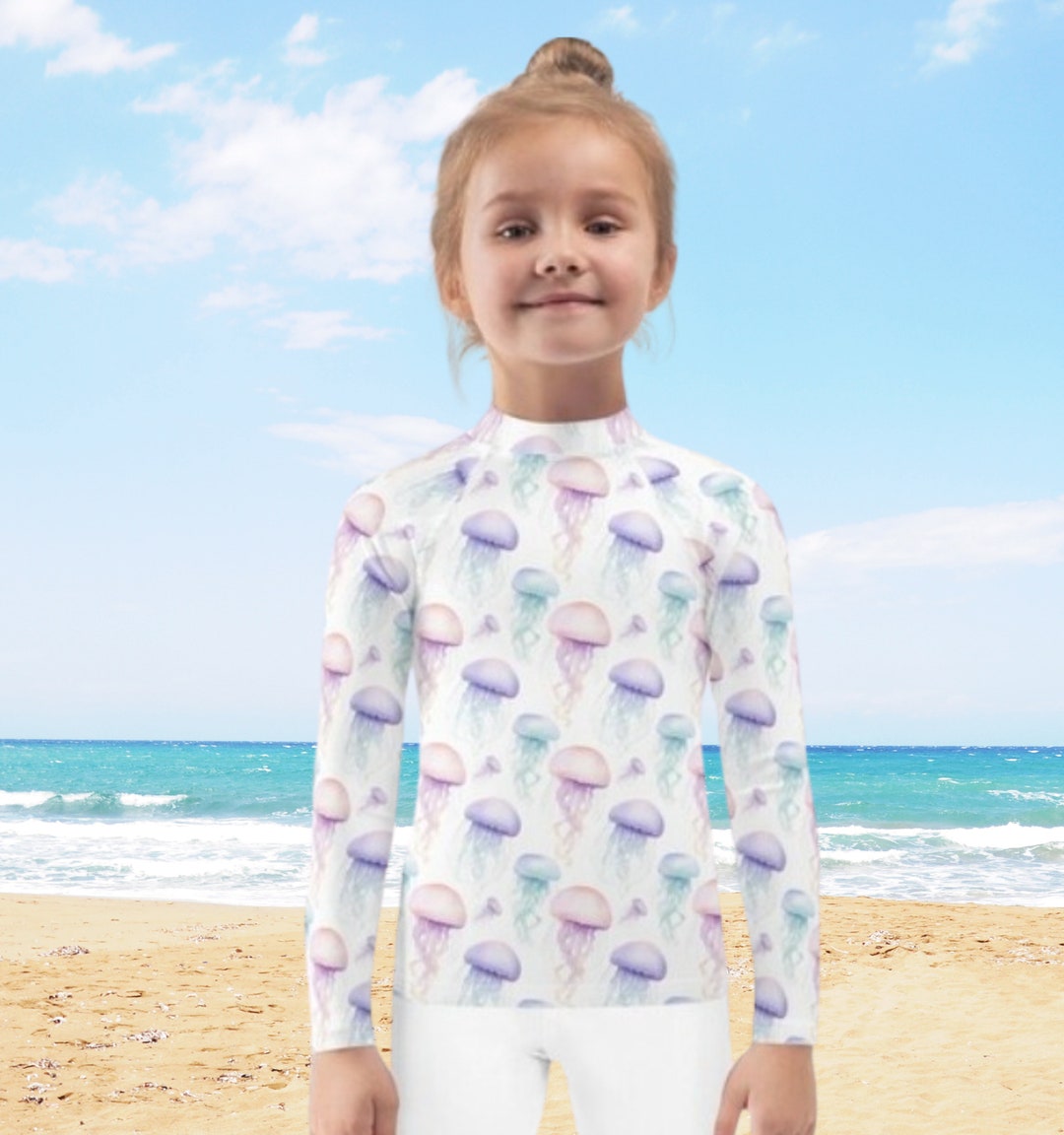 Kid Rash Guard Pattern Kids Swim and Sun Kids Rash Guard, Unique Custom Patterns - Etsy