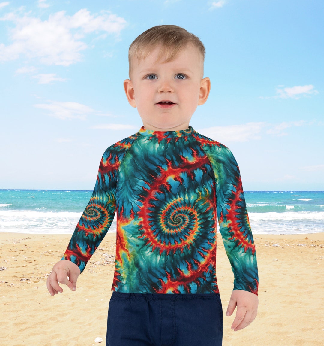 Kid Rash Guard Pattern Kids Swim and Sun Kids Rash Guard, Unique Custom Patterns - Etsy
