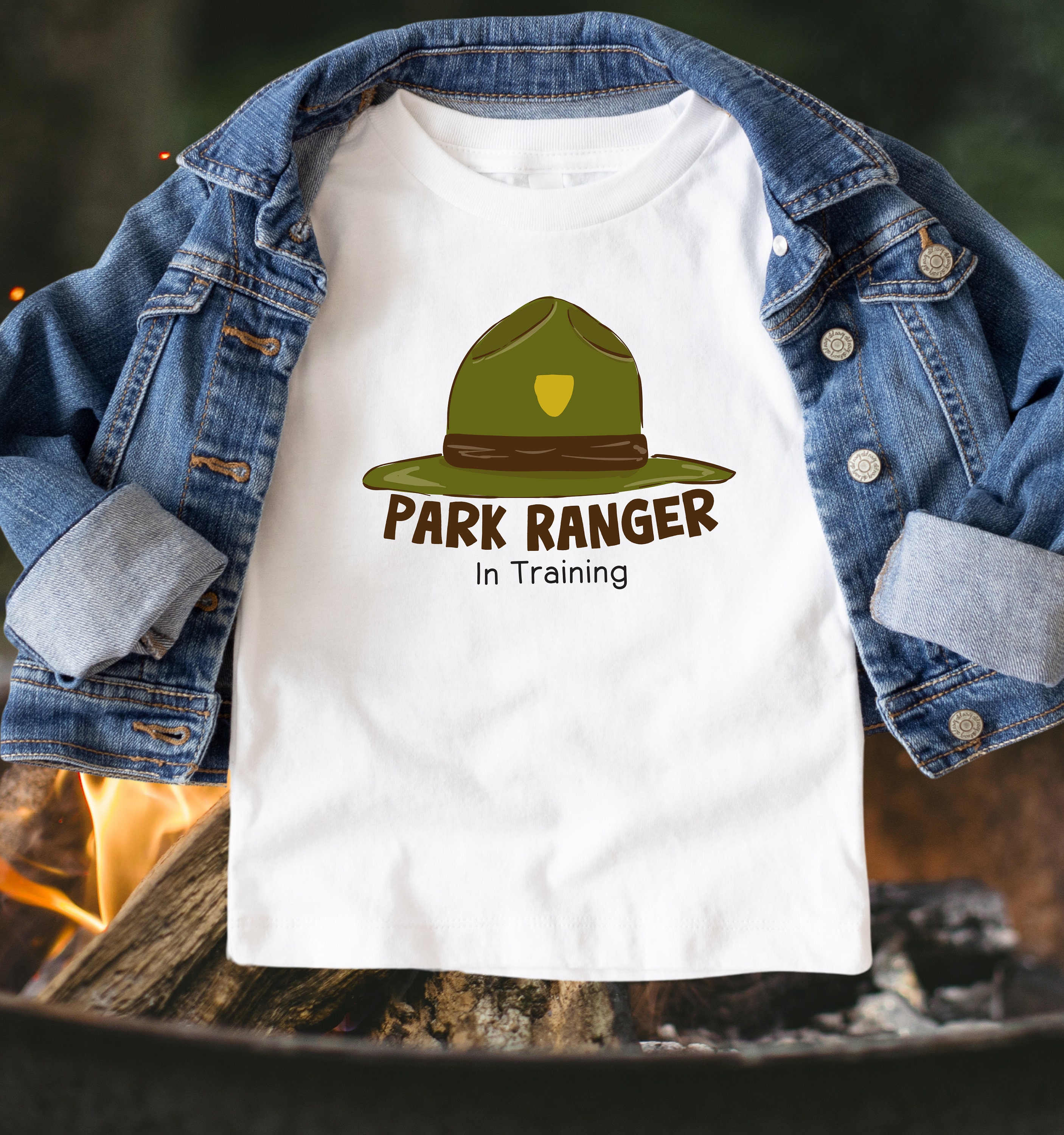 Kids Park Ranger in Training Shirt, Cute Toddler Tee - Etsy