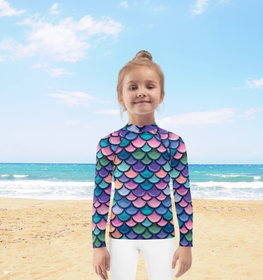 Kid Rash Guard Pattern Kids Swim and Sun Kids Rash Guard, Unique Custom Patterns - Etsy