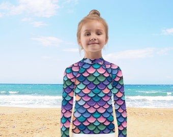 Rashguard Kids Swim and Sun, motifs personnalisés uniques