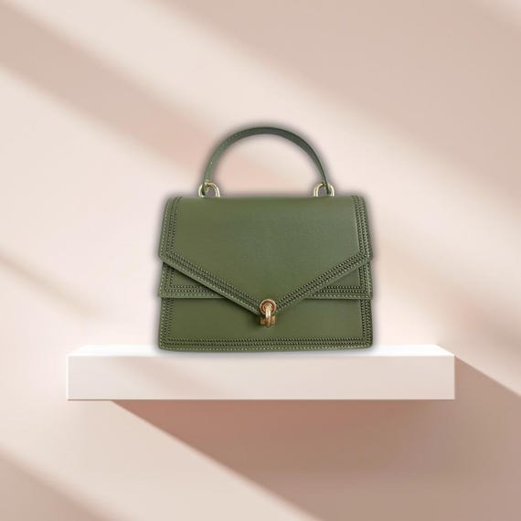 Compact Design Sophisticated  Versatile Green Han… - image 3