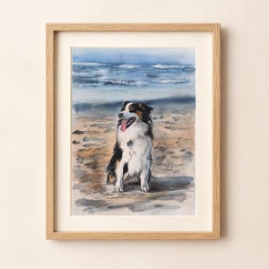 100% handgemachtes Aquarell Haustier Porträt, Hunde Porträt, Katzen Porträt, Tier Porträt, Individuelles Haustier Porträt vom Foto, Haustier Gedenkstätte, Geschenk