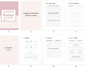 Business Mastery: 81-Page Comprehensive Business Planner - Your Blueprint for Success!