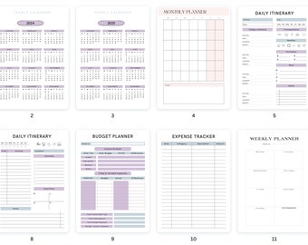 Jetsetter's Delight: 40-Page Travel Planner - Your Comprehensive Guide to Seamless Adventures!