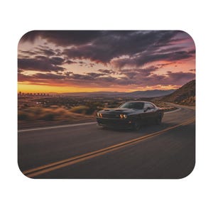 2023 Dodge Challenger Mouse Pad | Rectangular Racing Car Mousepad