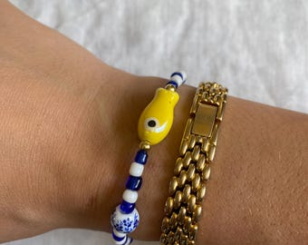 Fish Charm Bracelet