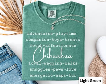 Chihuahua T-shirt, Dog Lovers Shirt, Gift for Chihuahua Mom, Chihuahua Lovers, Chihuahua Tshirt Gift, Chihuahua Mom Gifts, Dog Mama Shirt