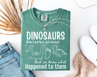 Podiatry Dinosaur Shirt, Foot Doctor t-Shirt, Podiatrist Assistant t-shirt, Foot Care Nurse, Podiatry Gift Tee, Podiatry Office Staff Shirt