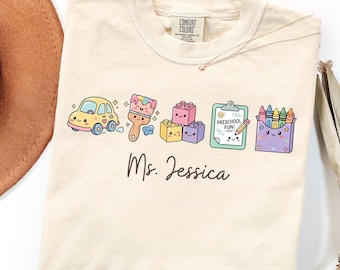 Preschool Teacher Personalized t-Shirt, Daycare Provider Shirt, Preschool Teacher t-shirt, Chaos Coordinator, Back to School Gift t-Shirt