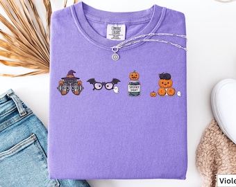 Optometry Halloween t-Shirt, Eye Specialist t-Shirt, Optometrist Fall Tech Tee, Optometrist Halloween Office t-shirt, Gift for Optometrist