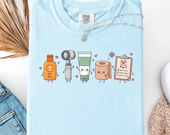 Retro Dermatology t-Shirt, Retro Medical t-Shirt, Dermatologist Office Staff Gift Tee, Skin Specialist t-Shirt, Gift for Dermatologist