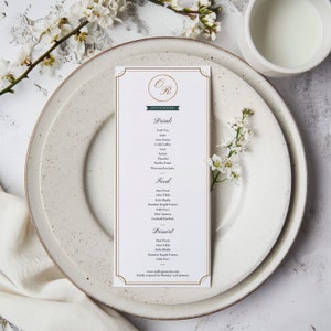 Wedding Menu Mockup | Wedding Card Mockup | Boho Wedding Menu Mockup | Wedding Stationery Mockup | Canva PNG and Smart Object PSD