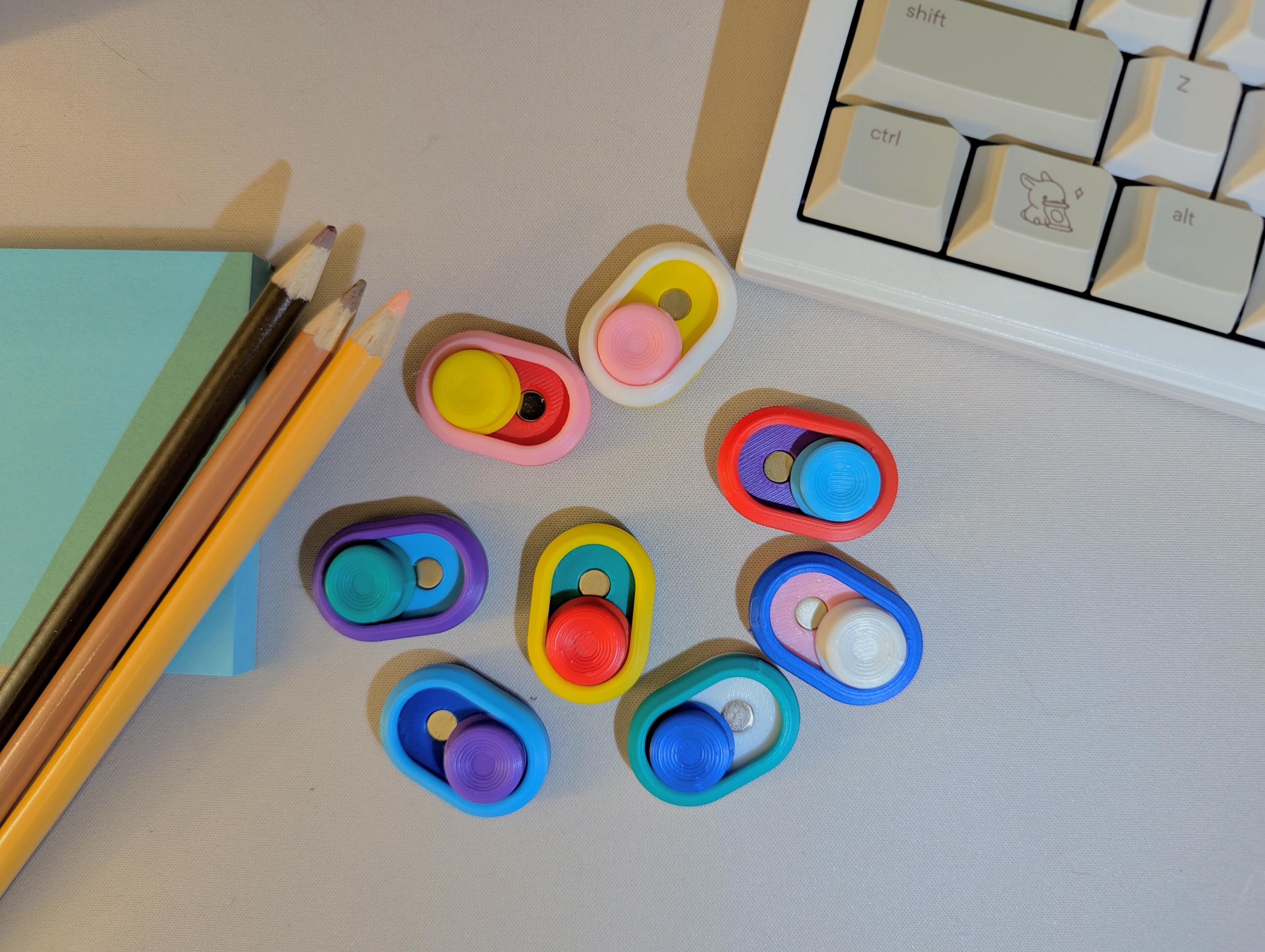 Mini Magnetic Fidget Switch - Etsy