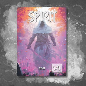 SPIRIT MTG Custom Token + Free Shipping - Manga Line for Test Play Decks