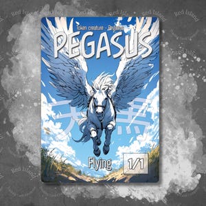 PEGASUS MTG Custom Token + Free Shipping - Manga Line for Test Play Decks