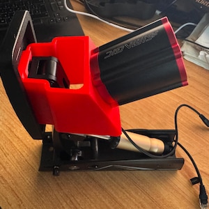 3D Printed Moza CRP2 mount for Simagic Haptic Pedal Reactors