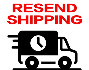 Resend//additional shipping fee
