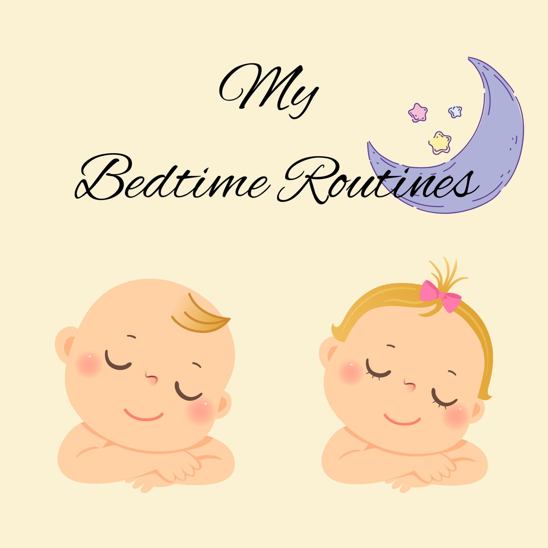 Baby Bedtime Routines Chart - Etsy