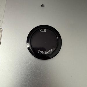 Insignia de repuesto sellada de CP Company/lente negra (envío gratuito el mismo día)