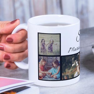 Cadeau voor beste vriendin, mok zus, cadeau zus van zus, aangepaste koffiemok, gepersonaliseerde naammok, cadeau beste vriend, mok met namen zus