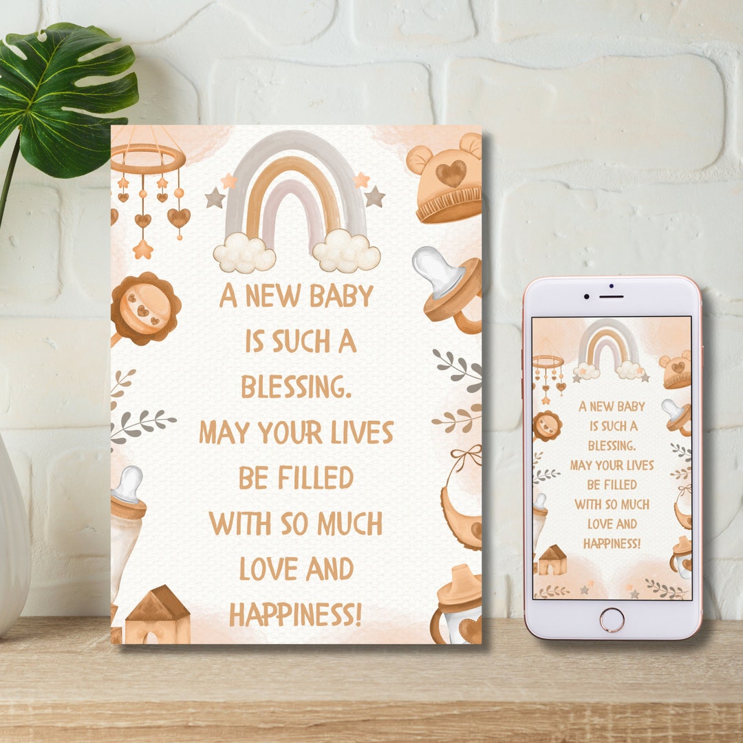 Congratulations Birth Printable E card Baby Shower Card Birth Card Congratulations Birth Printable E card Baby Shower Card Birth Card