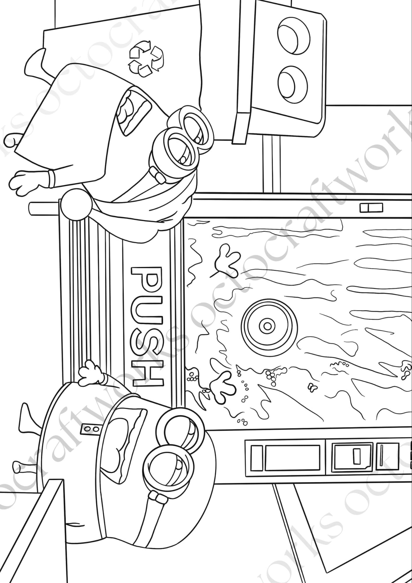Despicable Me 4 Coloring Pages , Kids Coloring Pages , Kids Activity ...