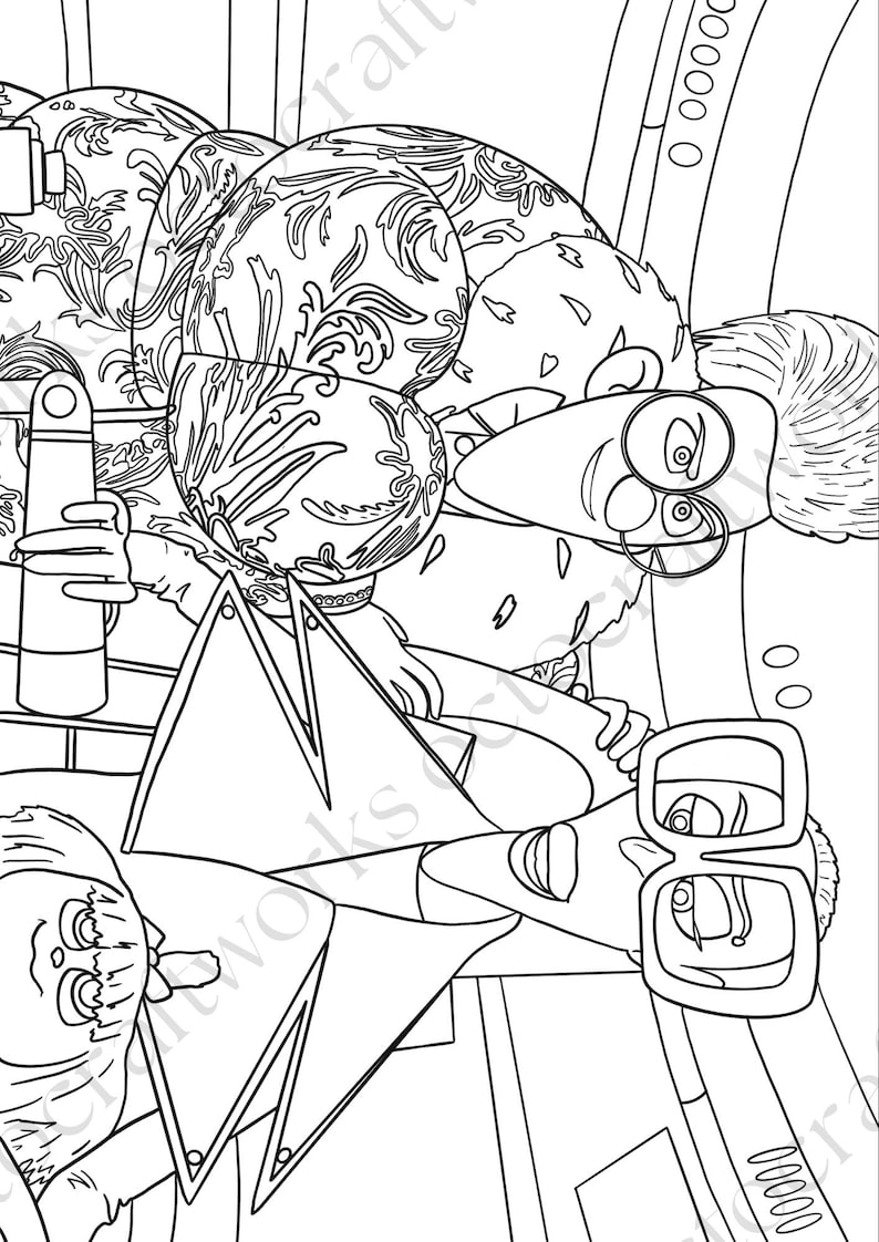 Despicable Me 4 Coloring Pages , Kids Coloring Pages , Kids Activity ...