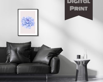 Botanical Prints. 9+1 Botanical Prints. Flower Digital Print. Flower Painting. Botanical Paint