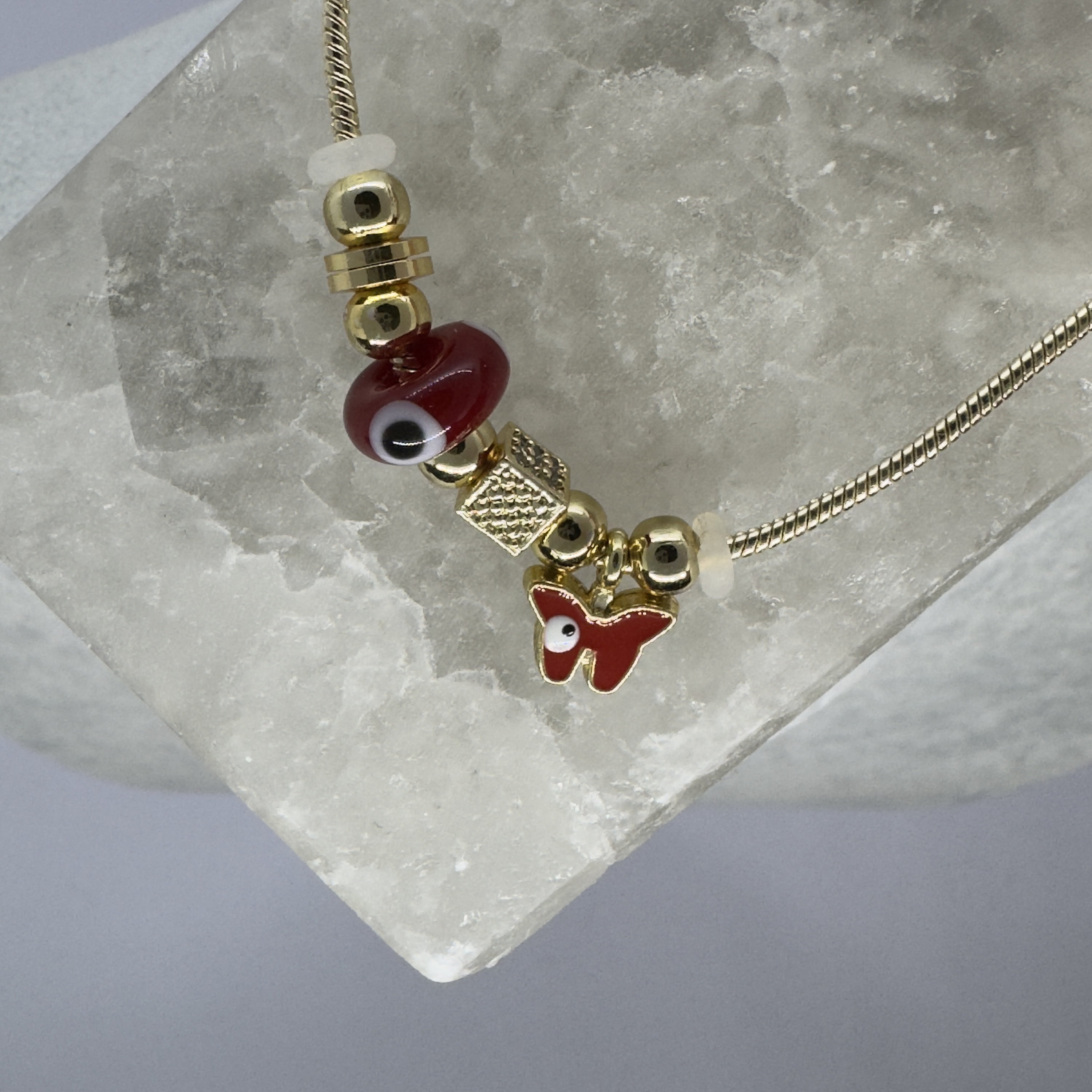 Pandora Set Necklace and Bracelet - Charm Jewelry - Anniversary