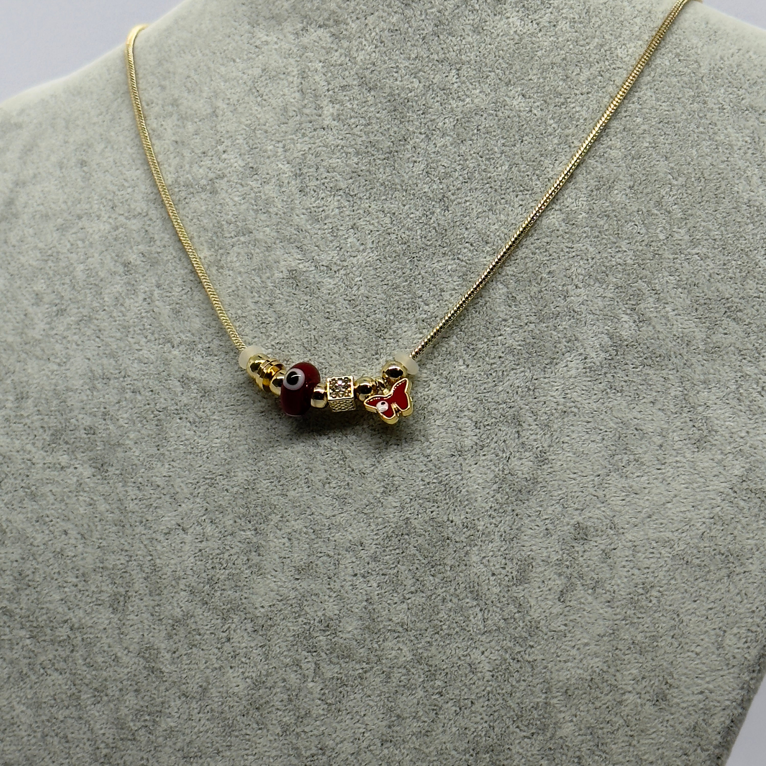 Pandora Set Necklace and Bracelet - Charm Jewelry - Anniversary