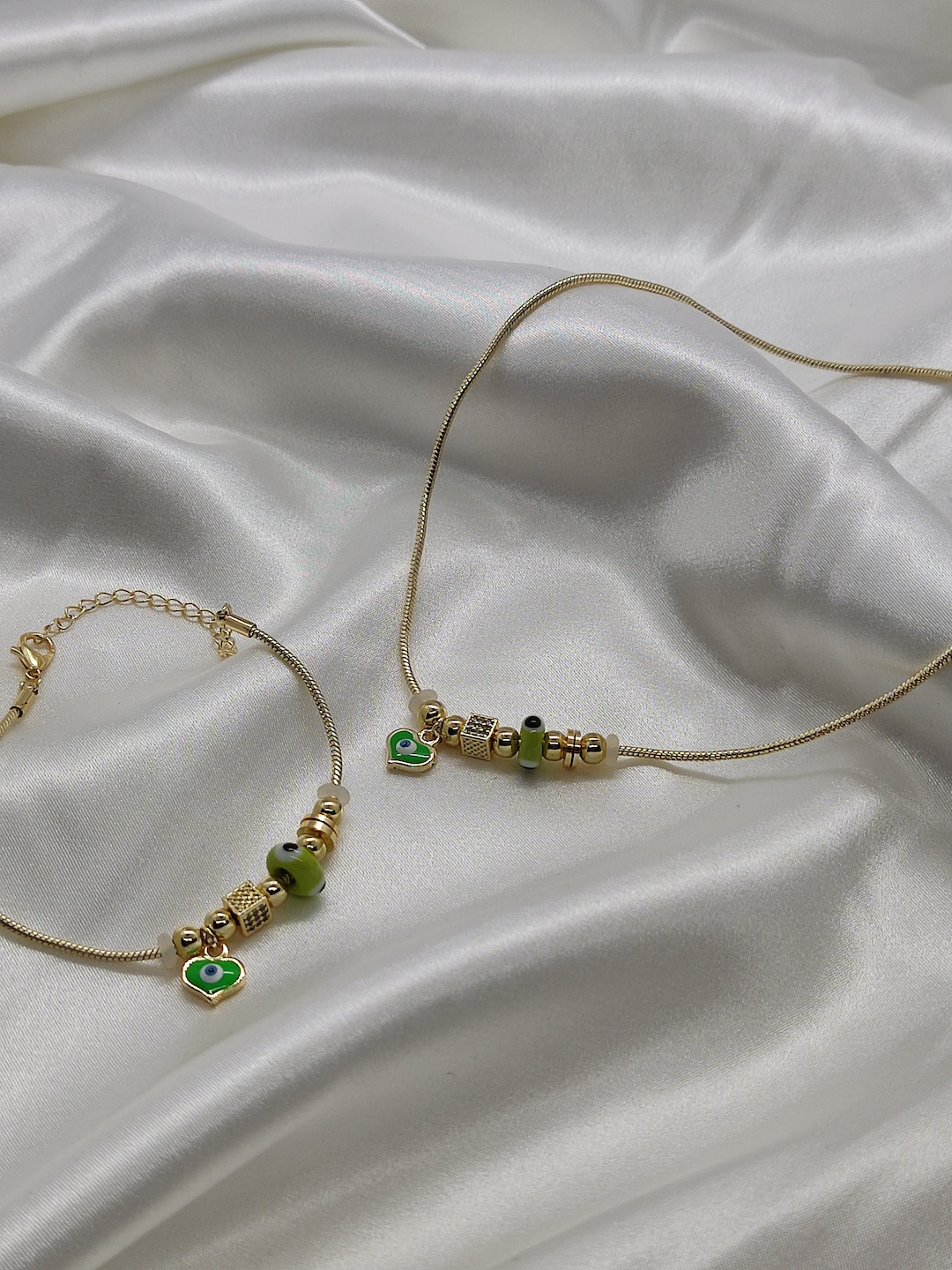 アクセサリー Pandora Set Bracelet,Earing,Necklace Pandora Set Necklace and Bracelet - Quality Material - Steel