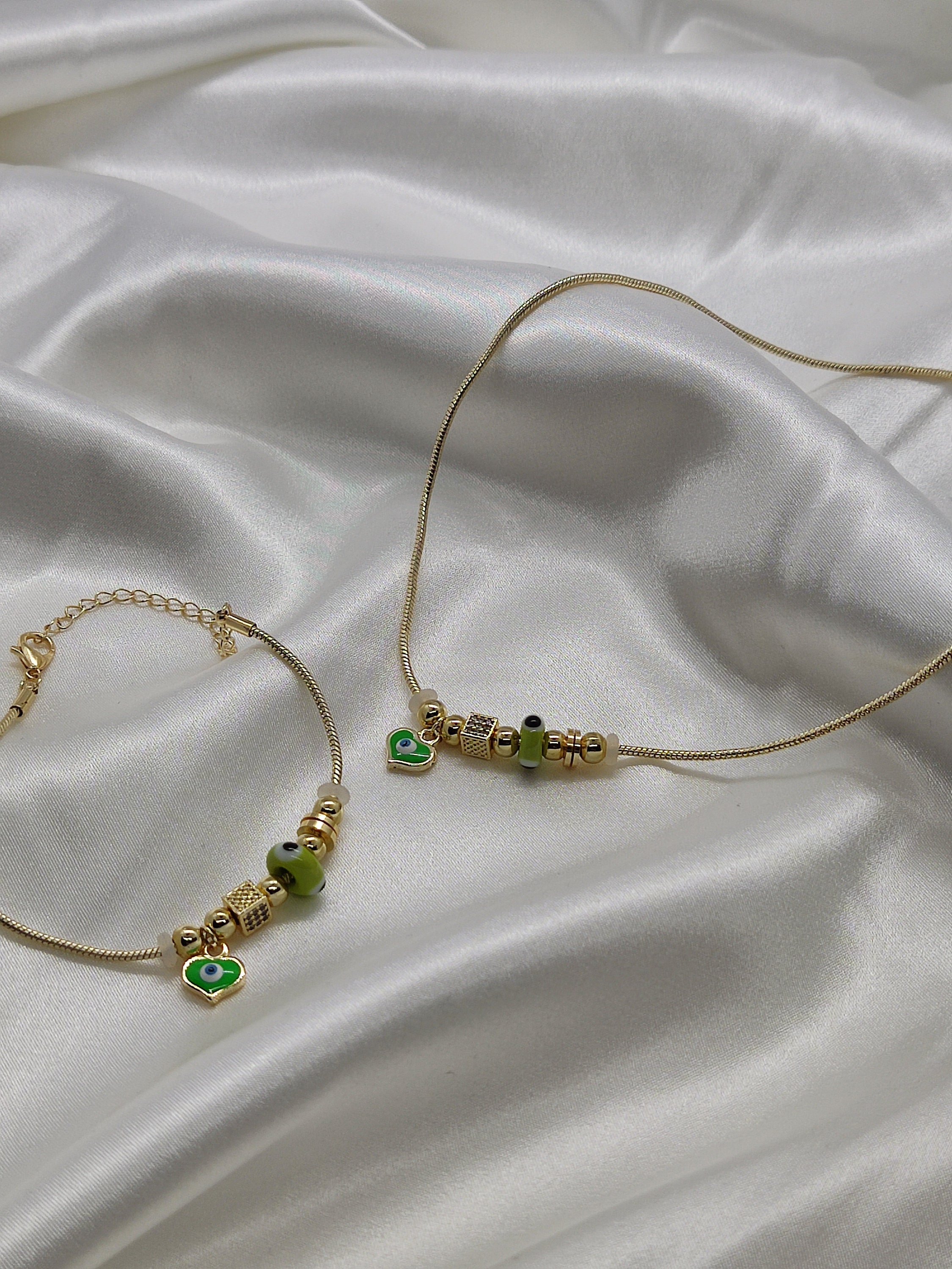 Pandora Set Necklace and Bracelet - Quality Material - Steel