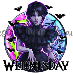 Mitwoch png, Tanzkönigin png, Adam Family PNG, Jenna Ortega png