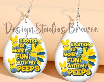 Easter Earring PNG, Easter PNG, PNG, Earrings Png