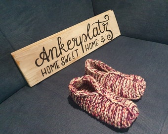 Slippers size 28-29 handmade