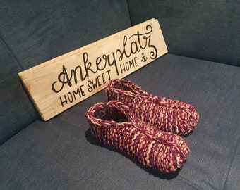 Slippers size 30-31 handmade