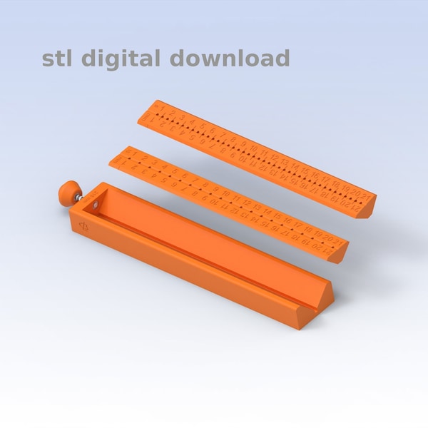 Buchbinder Bohrschablone Vorstichschablone DIN A5 Signature Stanzwerkzeug Wiege 215 mm, 5 und 10 mm Lochabstand (STL Dateien für 3D Printer)