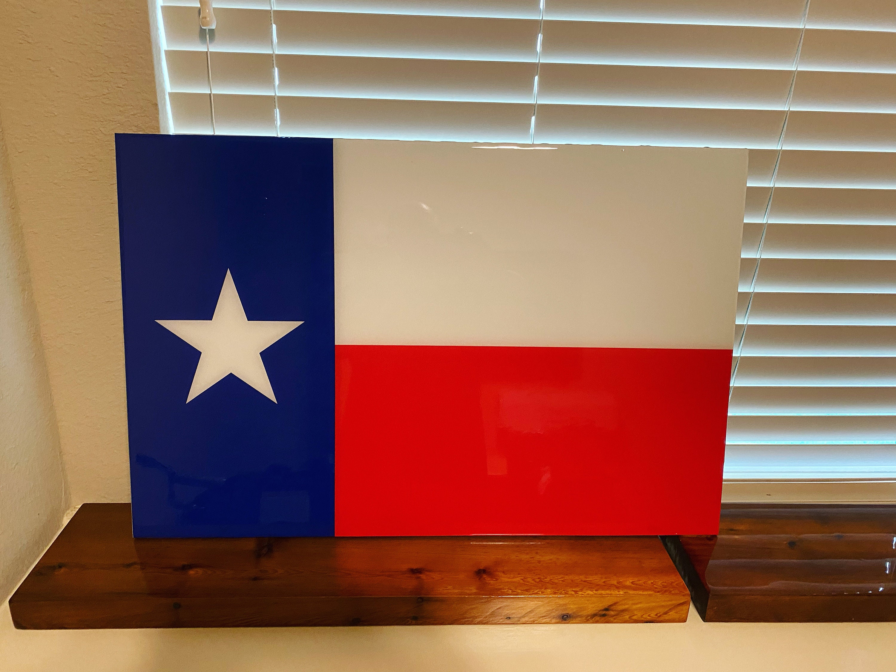 Custom Made WOOD/EPOXY FLAGS - Etsy