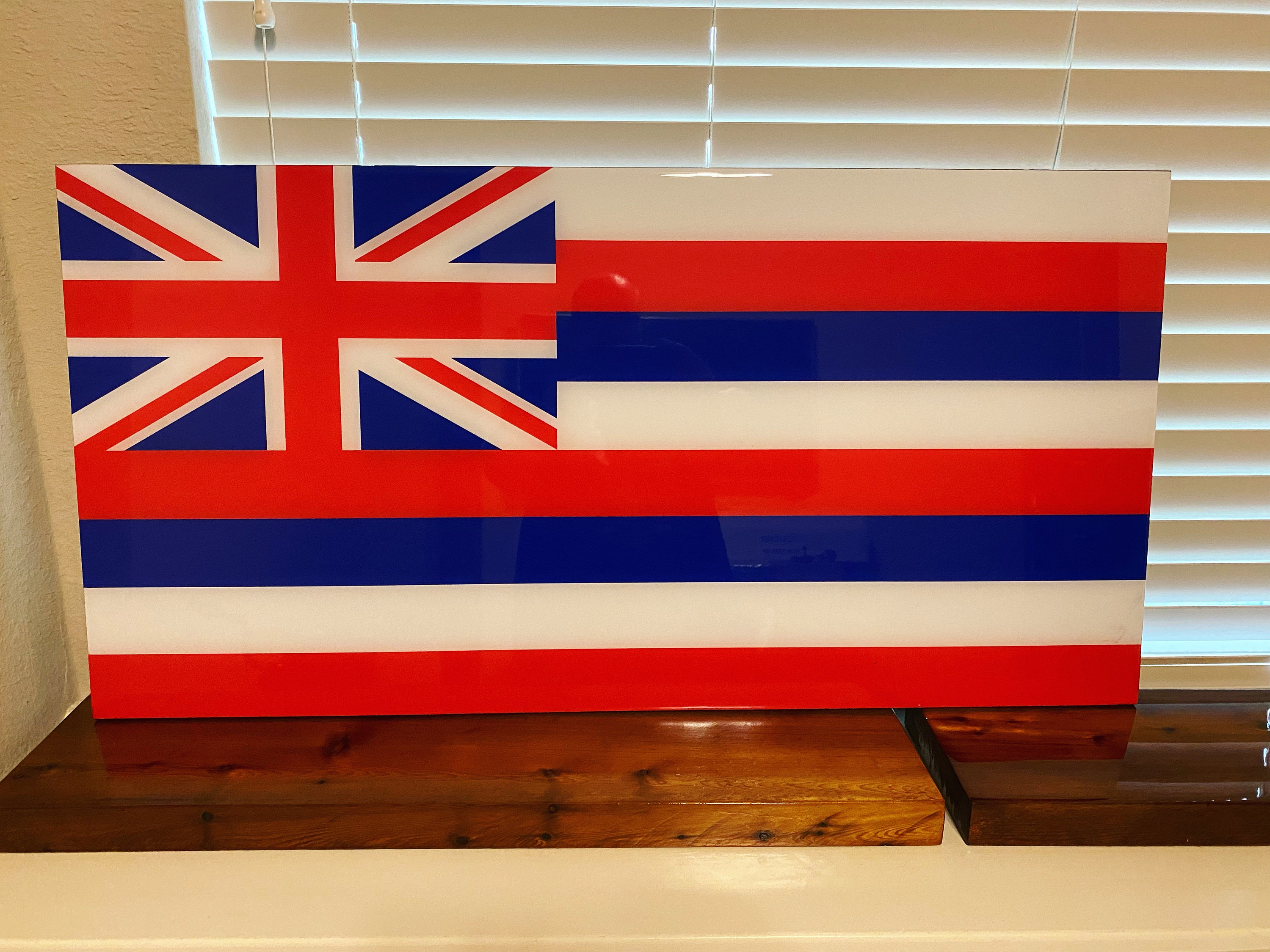 Custom Made WOOD/EPOXY FLAGS - Etsy