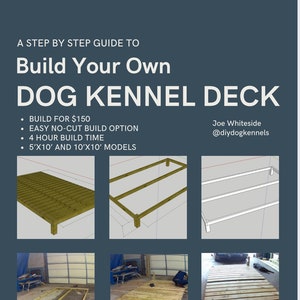 Build Your Own Dog Kennel Deck image 1